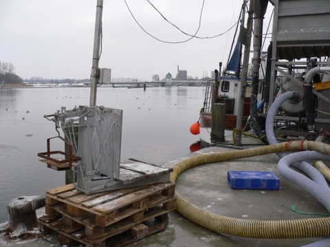 Dezimalwaage Fischereihafen Kappeln